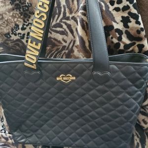 Like newAuthentic love moschino tote bag